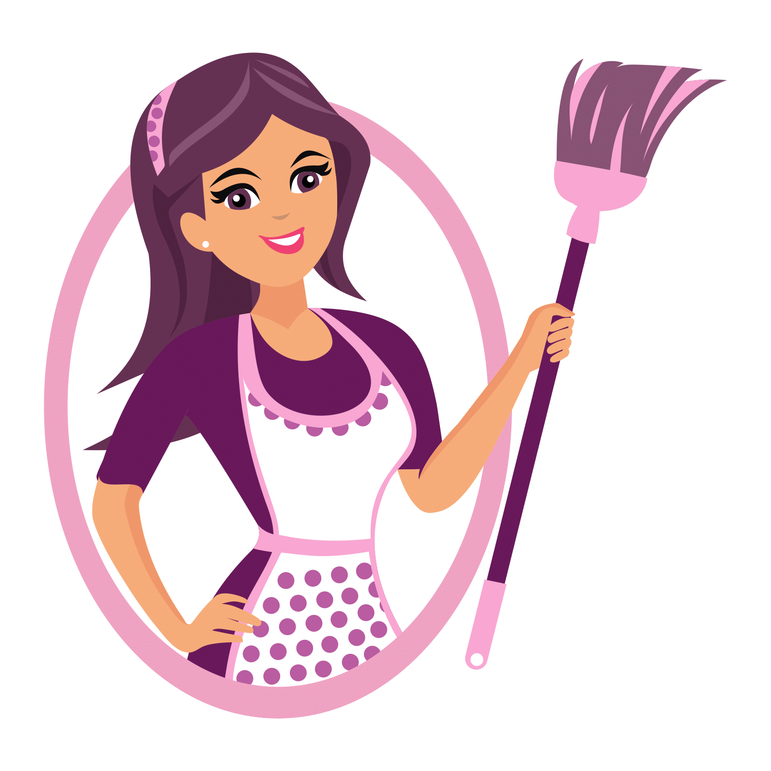 lupe's house cleaning 1500x1500 logo