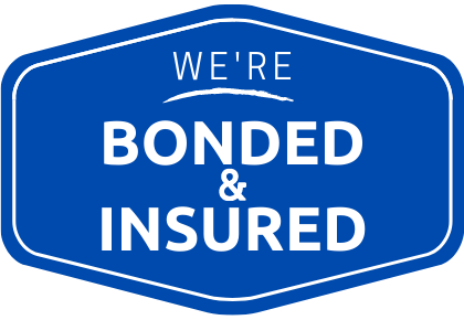 bonded & insured badge